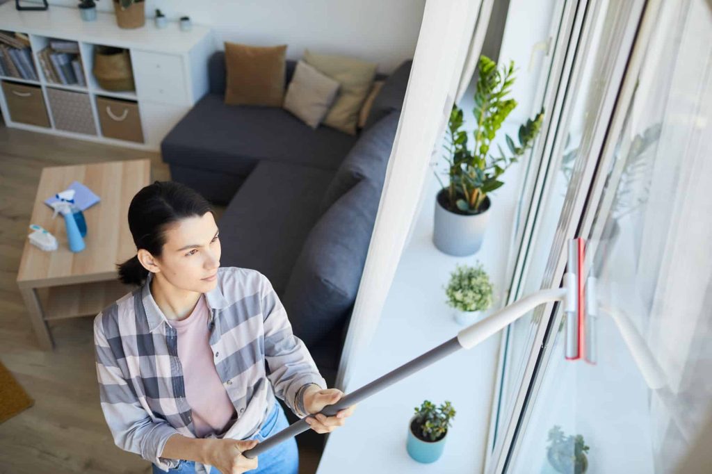 high rise window cleaning in hobart