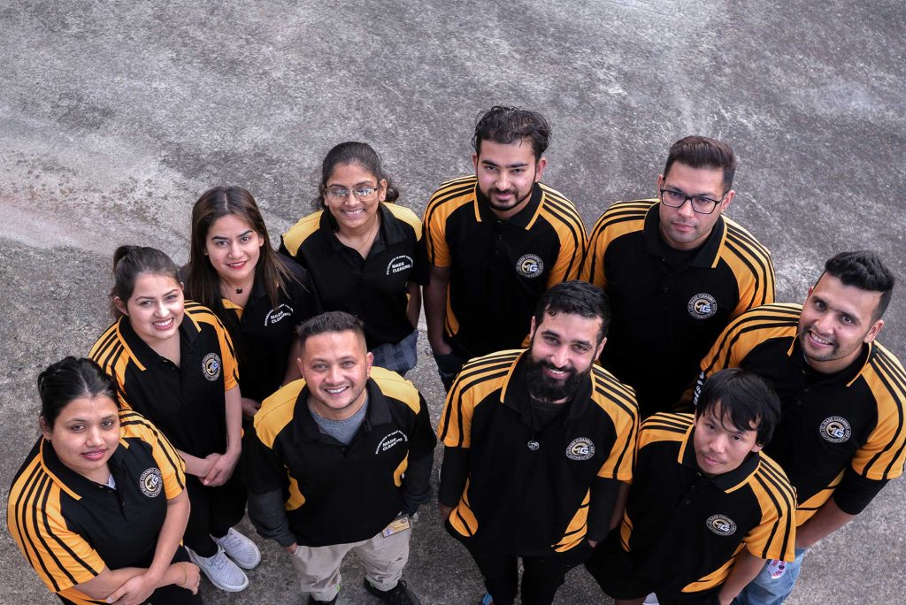 Our expert cleaning team in Hobart