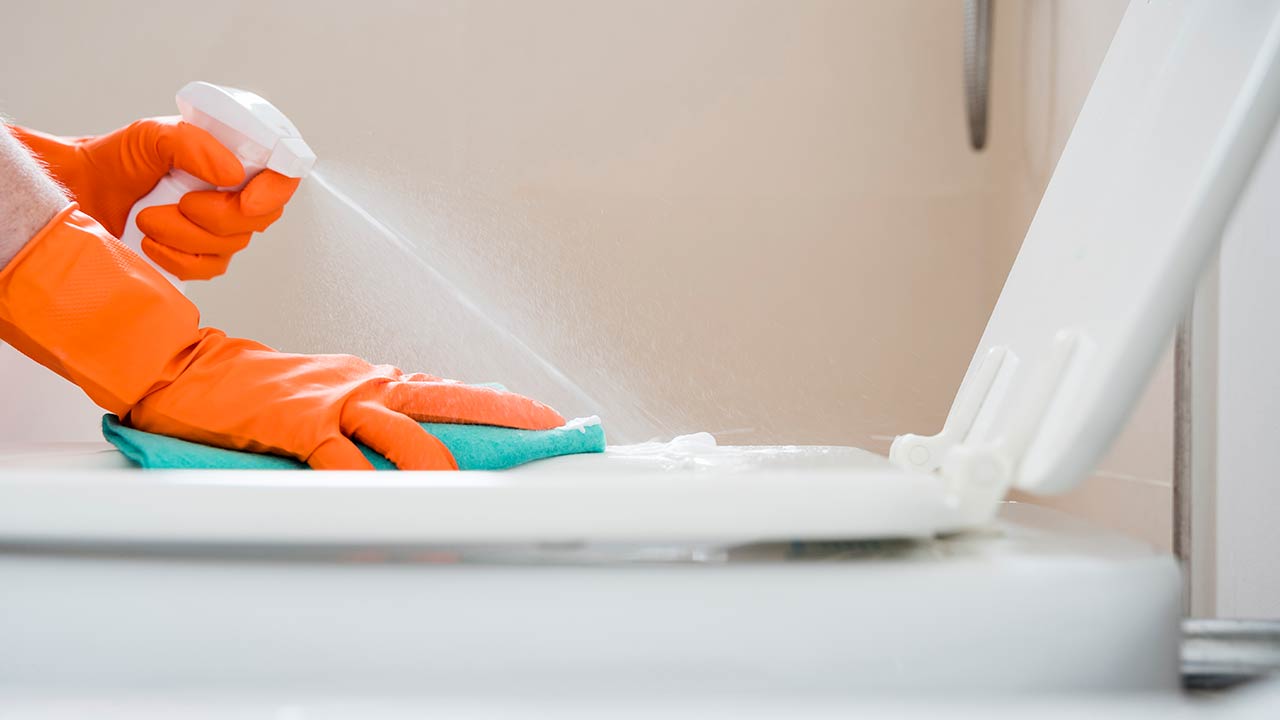 end of lease cleaning checklist - bathroom cleaning