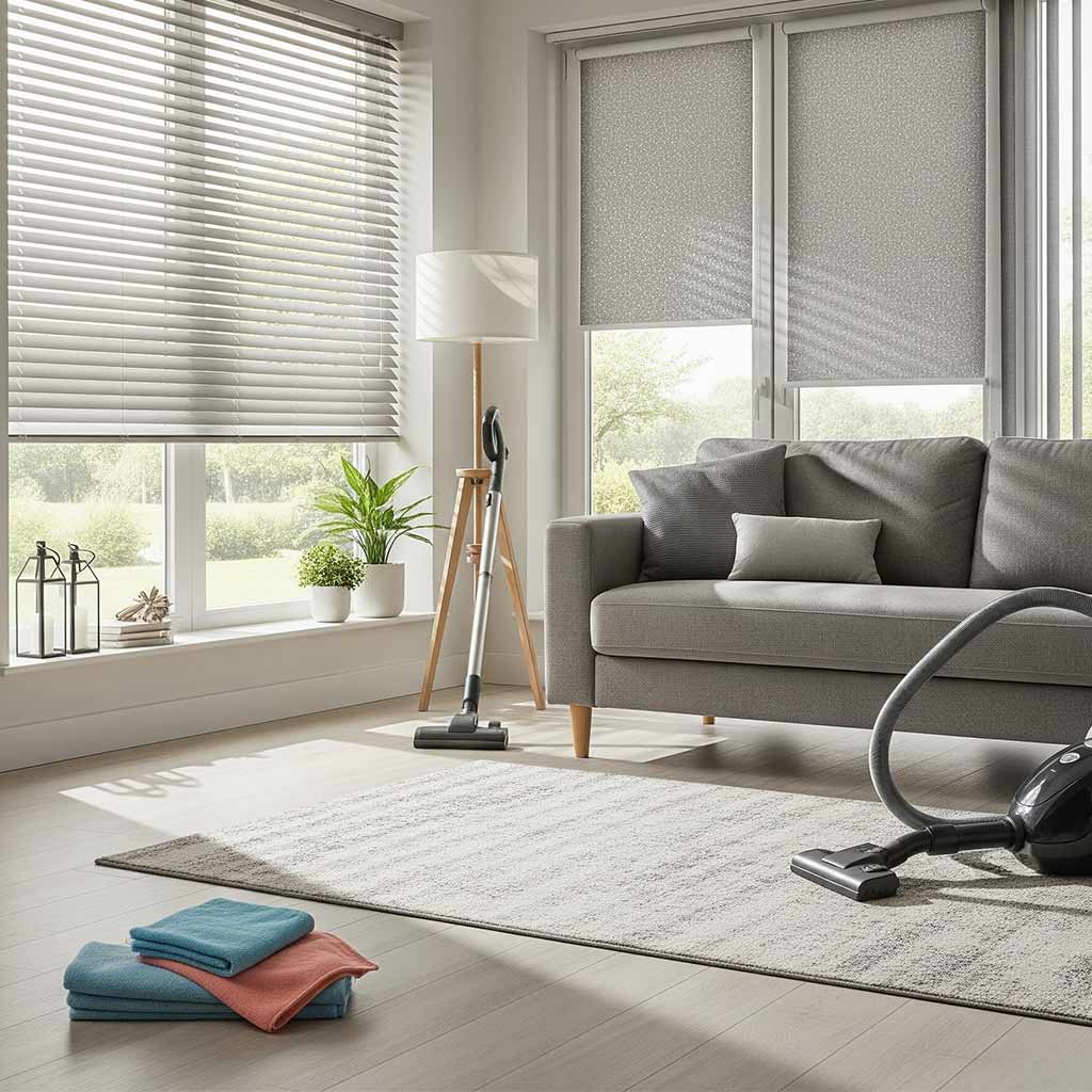 how to clean blind and shades like a pro