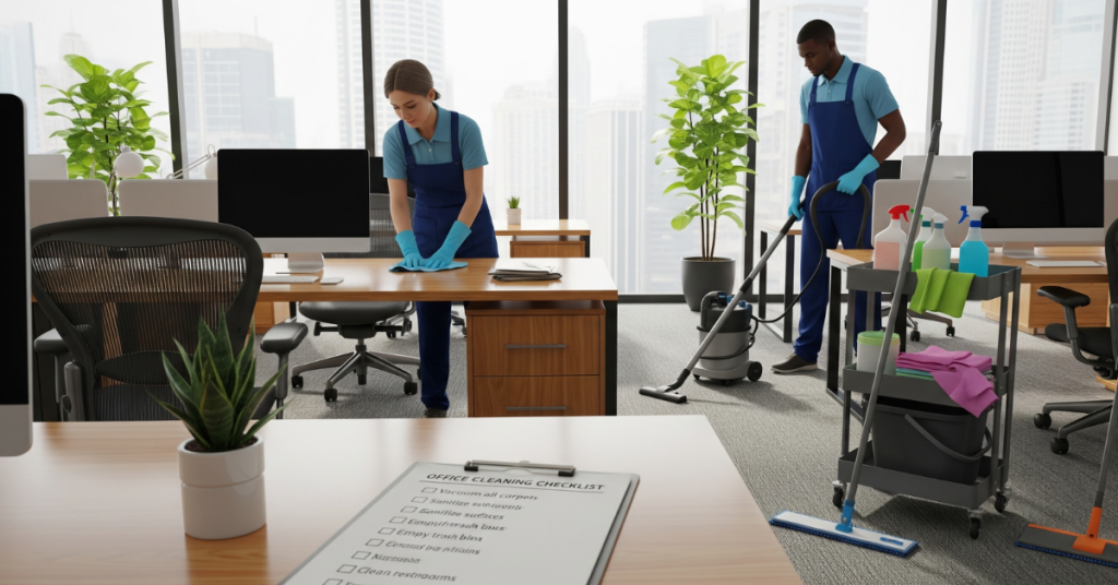 Office Cleaning Checklist - Mads Cleaning