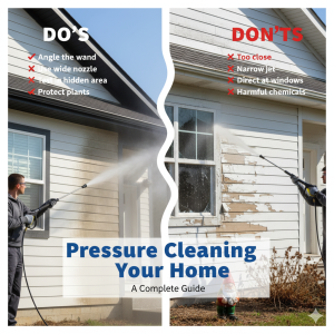 The Do’s and Don’ts of Pressure Cleaning