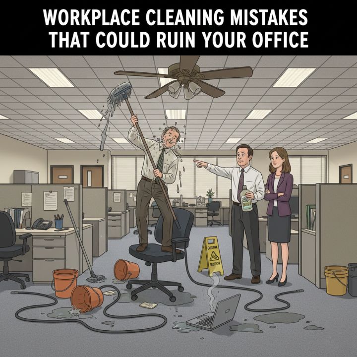 7 Workplace Cleaning Mistakes That Could Ruin Your Office