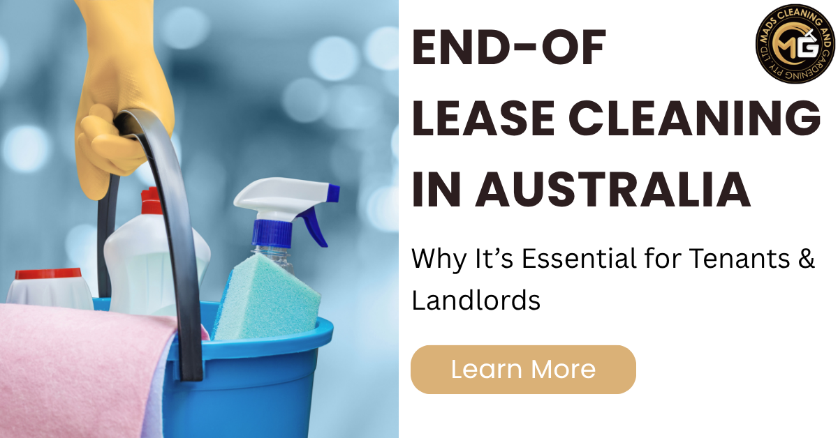 essential of end of lease cleaning