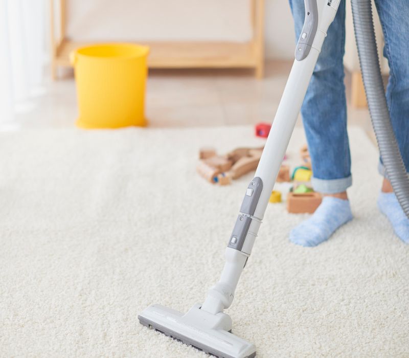bedrooms and living areas cleaning