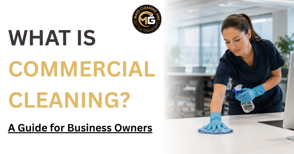 what is commercial cleaning