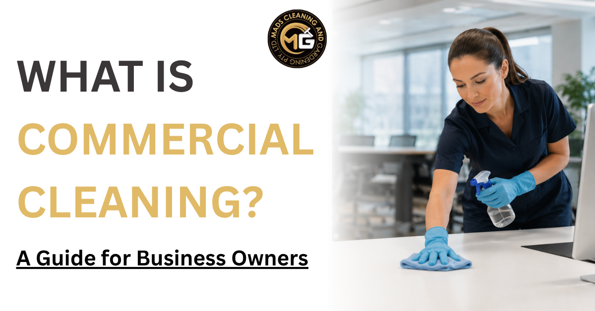 what is commercial cleaning