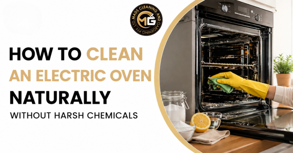How to Clean an Electric Oven Naturally Without Harsh Chemicals
