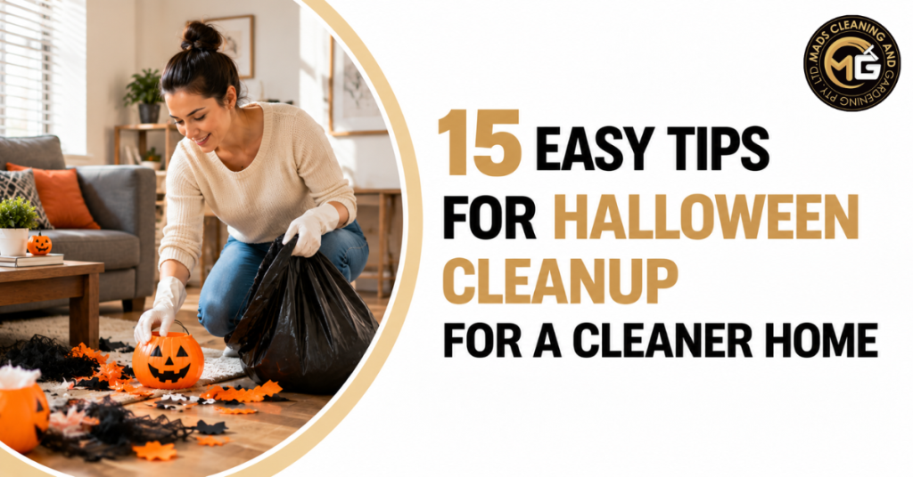 15 Easy and Quick Halloween Cleanup Guide