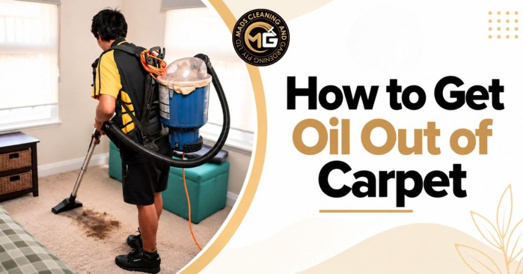 How to Get Oil Out of Carpet